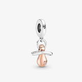 Octopus Chameleon Family Pink Lamp Nipple Beads Mother's Gift