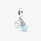Octopus Chameleon Family Pink Lamp Nipple Beads Mother's Gift