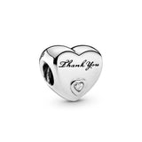 Family Love PAN 925 Silver Beads For Bracelet Bangle Mother's Gift
