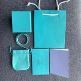 Velvet Paper Bag Pouch Bracelet Jewelry Box Set
