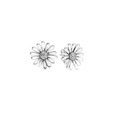 S925 Sterling Silver Pink Daisy Earrings | Gift for Her
