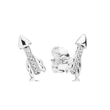 925 Silver Flower Smiley Arrow Heart Earrings