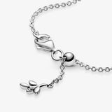 Sterling Silver Tennis Bracelet Women's Charm Beads Hand Chain Gift