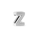 925 Sterling Silver Alphabet Silicone Fixing Clip Charm