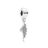 Silver Seahorse Charm 925 Silver for Jewelry Making