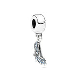LR S925 Silver Debut Punk Ballet Shoes Sneakers Charm Jewelry