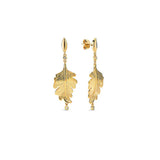 Yellow Earrings Women's Charm Jewelry Bee Butterfly Love Zircon Triangle Party