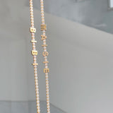Colorful Cubic Zircon Diamond Tennis Bracelet For Women