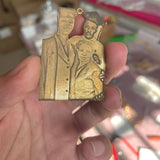 Personalised Stainless Steel Photo Necklace Nameplate Pendant