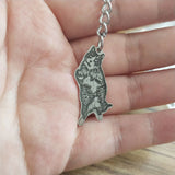 LUER Custom Pet Photo Engraved Name Dog Tag Necklace Pendant