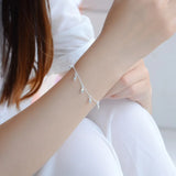 LUKENI 925 Sterling Silver Anklets For Girl Party Accessories