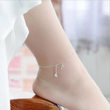 LUKENI Star Anklet 925 Silver Wedding Party Girl Bracelet