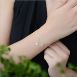 LUKENI Star Anklet 925 Silver Wedding Party Girl Bracelet