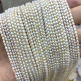 3MM Rice Shape Freshwater Pearl Beads for Jewelry Making