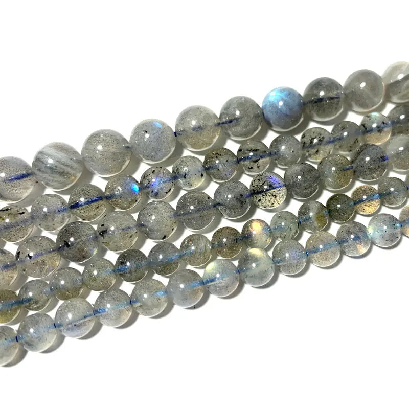 Gray Moonstone Round Stone Beads 100% Natural 5/6/7/8/10MM