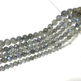 Gray Moonstone Round Stone Beads 100% Natural 5/6/7/8/10MM