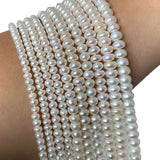 Natural Freshwater Pearl Beads for Jewelry Making 14.5''