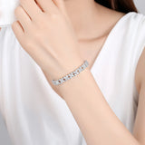 2014 Women's 4 Leaf Clover CZ Stone Bracelet