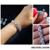 European & American Style Cubic Zircon Bracelet for Women
