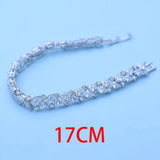 European & American Style Cubic Zircon Bracelet for Women