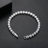 CZ Tennis Bracelets for Women Girl Wedding Decoration