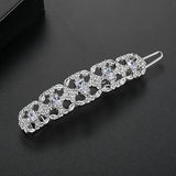 Geometric CZ Hairpins for Women Girls Wedding Party
