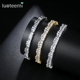 Adjustable CZ Bracelets for Women Wedding Jewelry