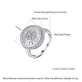 CZ Pave Setting Wedding Ring