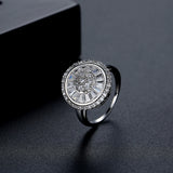 CZ Pave Setting Wedding Ring