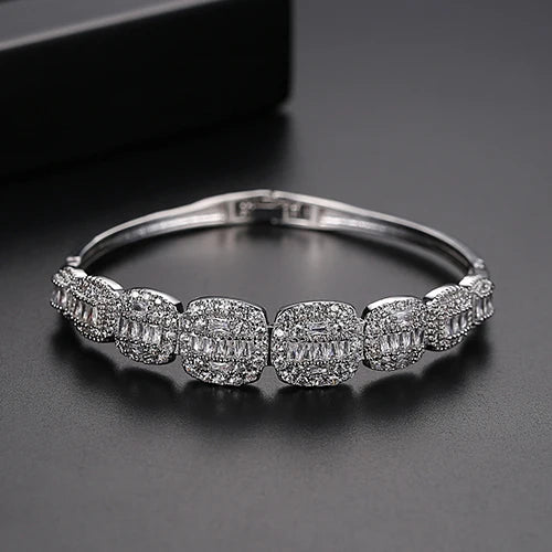 CZ Bracelets & Bangles for Women Wedding Engagement Jewelry