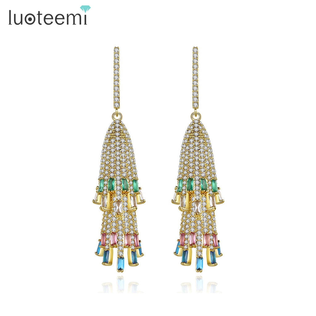 Indian Jhumka Earrings Pakistan Style Wedding Bridal Jewelry