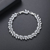 Crystal CZ Tennis Bracelet for Women Wedding Jewelry