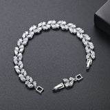 Crystal CZ Tennis Bracelet for Women Wedding Jewelry