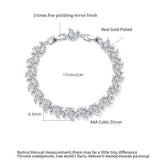 Crystal CZ Tennis Bracelet for Women Wedding Jewelry