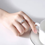 Princess Cut CZ Bridal Wedding Rings Jewelry Set