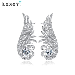 CZ Ear Cuff Clip Earrings for Women - Sparkling and Stylish Design