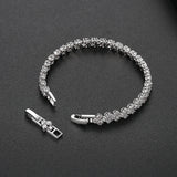 Roman CZ Wedding Bracelet Romantic Cubic Zirconia Bridal Women Bracelets