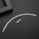 Roman CZ Wedding Bracelet Romantic Cubic Zirconia Bridal Women Bracelets