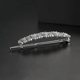 Clear CZ Hair Claw for Girl Bridal Wedding