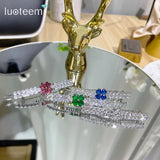 Clear CZ Hair Claw for Girl Bridal Wedding