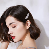 Clear CZ Hair Claw for Girl Bridal Wedding