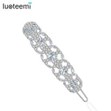 Clear CZ Hair Claw for Girl Bridal Wedding