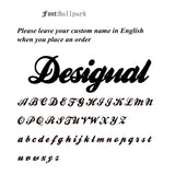 Personalized Name Lapel Pin Logo Nameplate Brooch Unique Gift