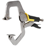LUWEI 11 Inch C Clamp Weld Clip Tenon Locator Vise Lock Jaw Swivel Pad