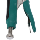 LUWEI 24Cm Locking Pliers Ground Mouth Straight Jaw Lock Vise