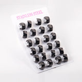 12 Pairs Small Hoop Earring Set For Women