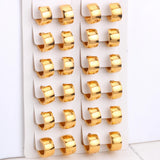 12 Pairs Small Hoop Earring Set For Women