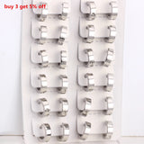 316L Stainless Steel Small Hoop Earrings Set For Women