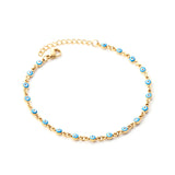 Steel Evil Eyes Bracelet for Women