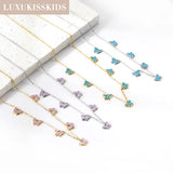 Dragonfly Necklace Acrylic Butterflies Charms Clavicle Chain Jewelry